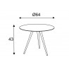 dimensions table basse