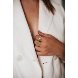 Bague fil texture Grand palais