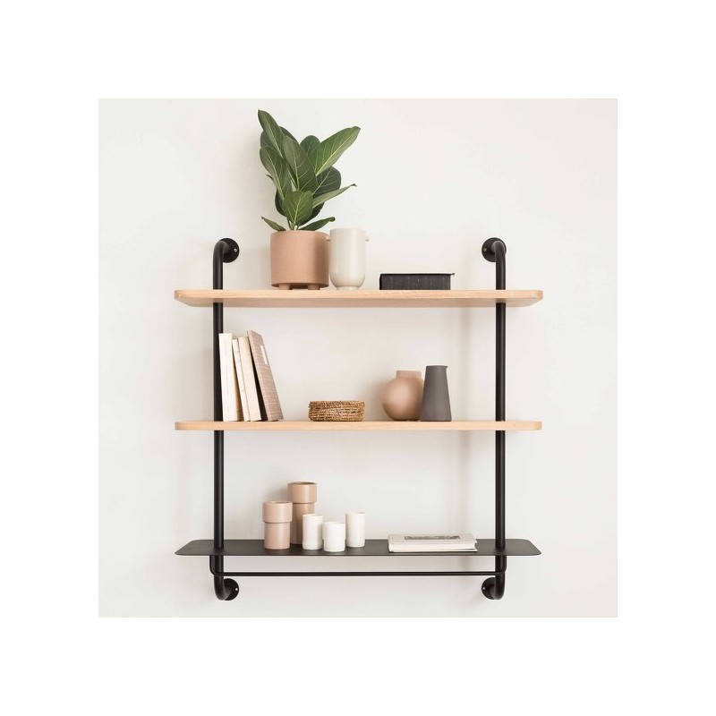 staged shelf