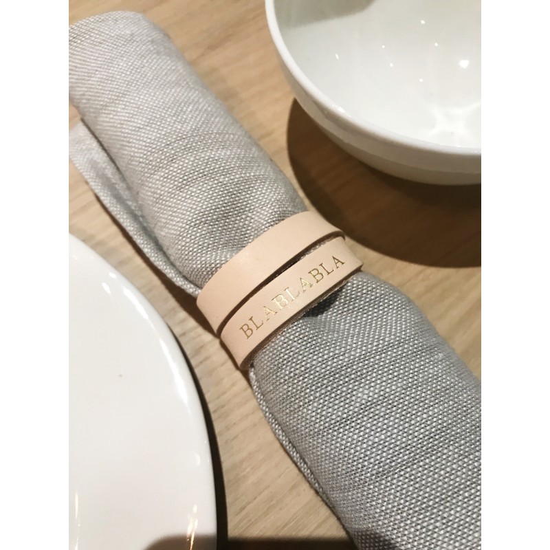 Lot De 6 Anneaux De Serviette En Cuir PU Noir – Boucle Simple Élégante Pour Table De Fêtes