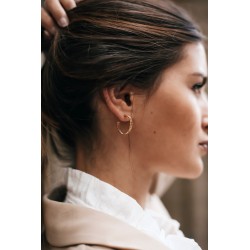 Inès creole earrings