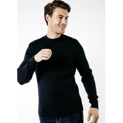 Rochefort plain navy sweater - Navy