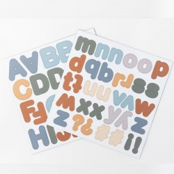 Magnetic numbers and letters
