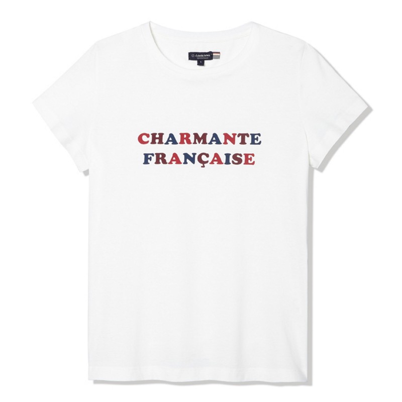 tee-shirt charmante Française