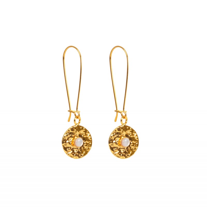 Boucles dormeuses longues Petit Palais