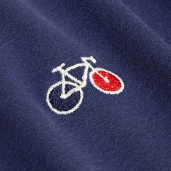 Tee-shirt broderie vélo