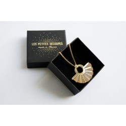 Glow Necklace - Golden Bamboo