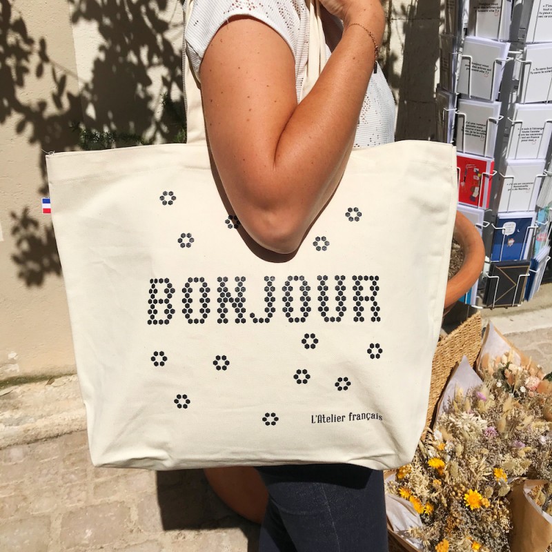 Totebag "Bonjour" de L'Atelier Français