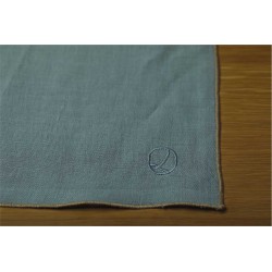 Washed linen curtain