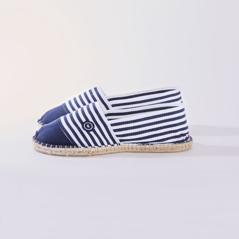 Espadrille in cotton canvas - Navy Espadrille in cotton canvas - Navy