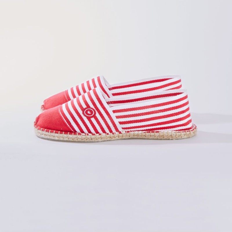 Espadrille en toile coton - Rouge Espadrille en toile coton - Rouge