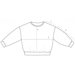 LULU sweatshirt (kid) - Several colors