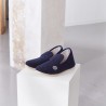 chaussons charentaises bleu 3
