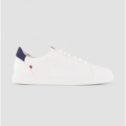 912 Sneakers - White & Denim