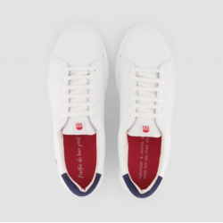 912 Sneakers - White & Denim