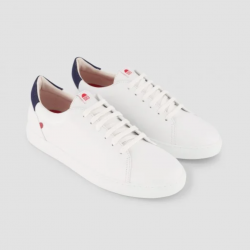 912 Shoes - White & Denim