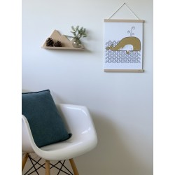 Wooden poster holder - Clic Clac