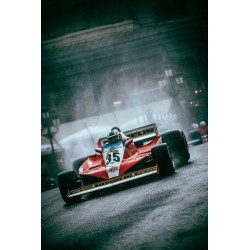 Affiche 1978 Ferrari 312 T3 - Monaco