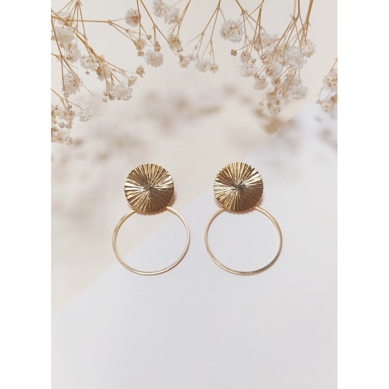 Horizon earrings and ring