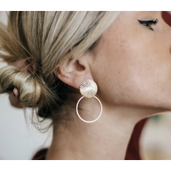 Horizon earrings and ring