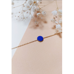 Bracelet souple - Lapis lazuli