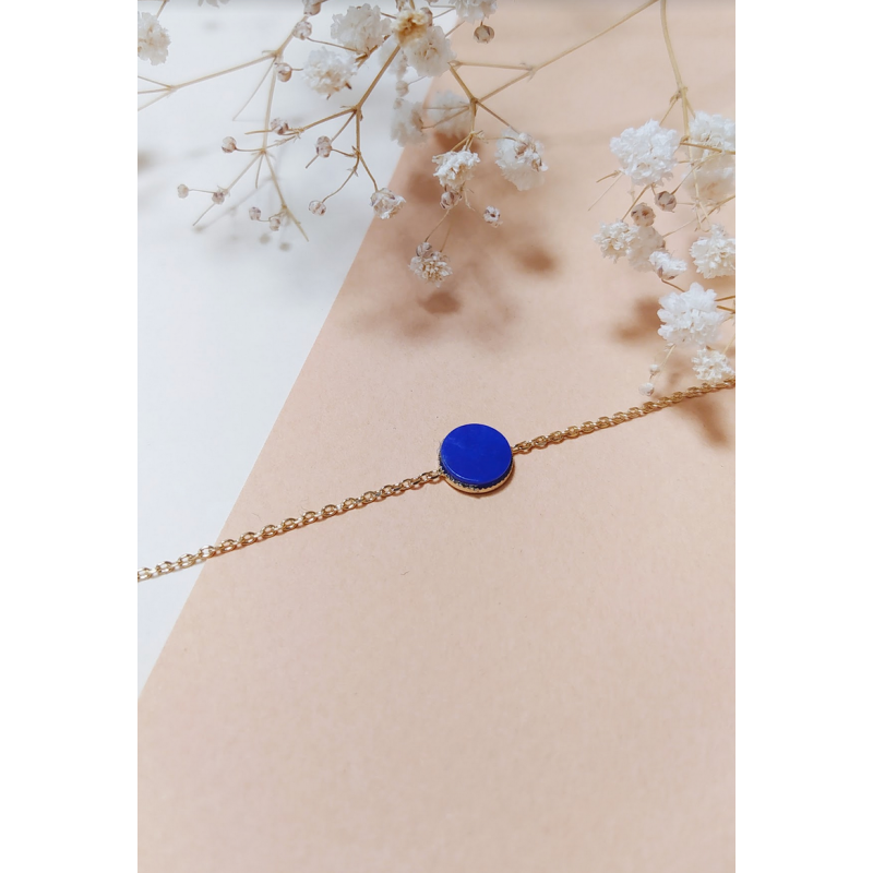Bracelet souple - Lapis lazuli