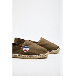 Canvas espadrille - khaki