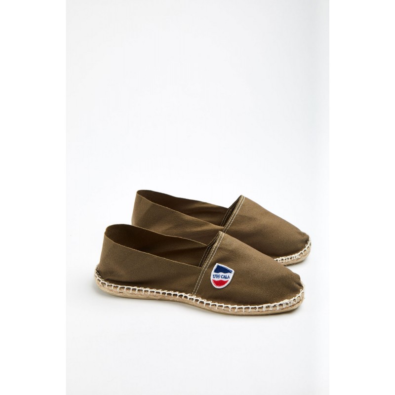 Canvas espadrille - khaki