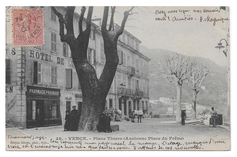 Carte Postale Vence