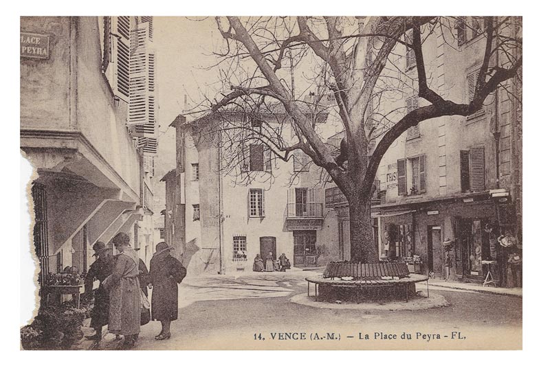 Carte Postale Vence