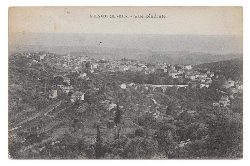 Carte Postale Vence